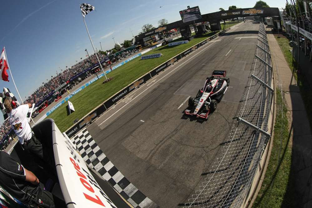 IndyCar: Уилл Пауэр выиграл в Детройте