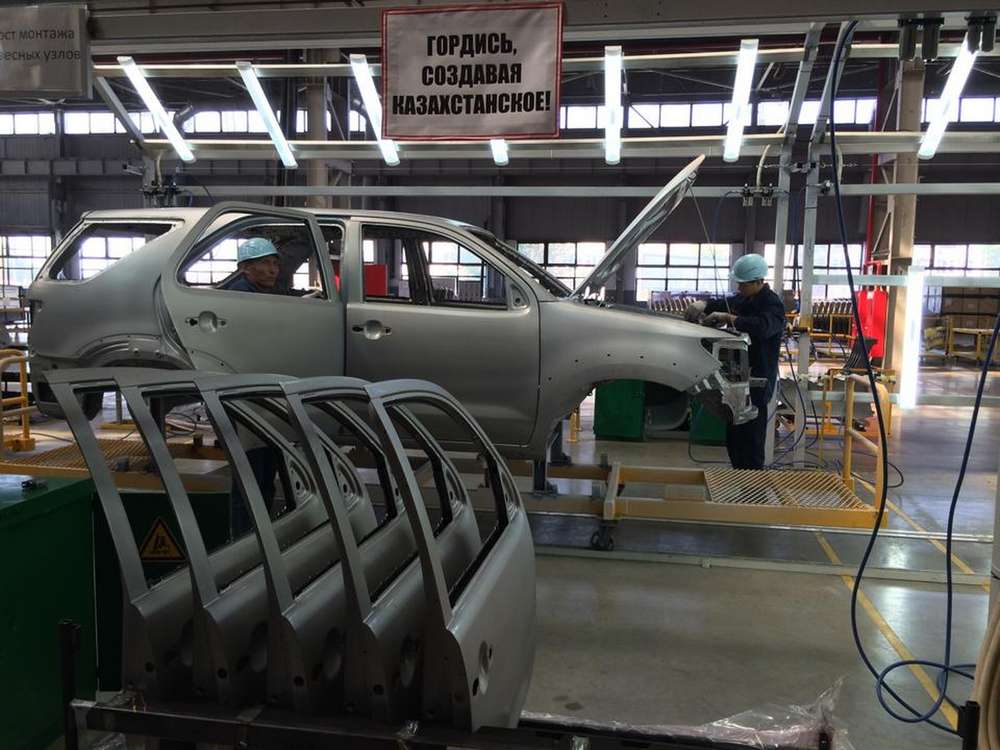 Toyota Fortuner в Казахстане будут выпускать по 250 авто в месяц