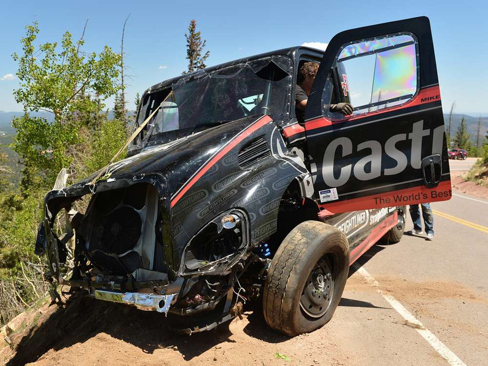 Разбит один из самых известных спортивных грузовиков