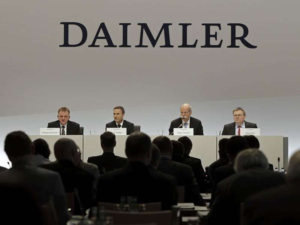 Daimler ожидает падения российского авторынка