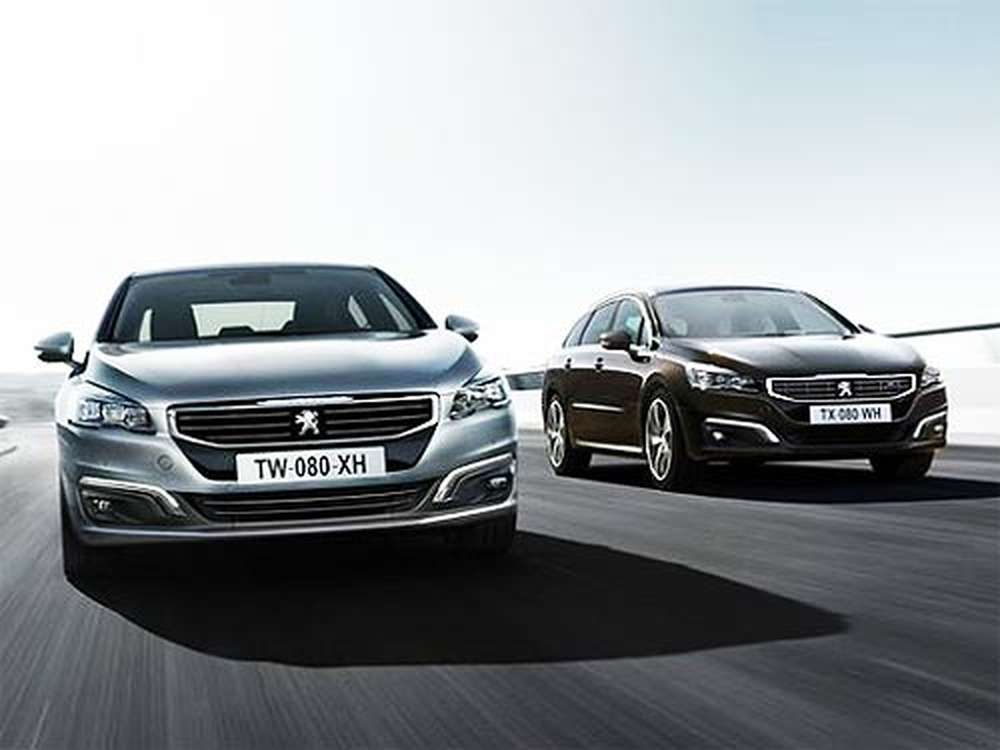 В сети появились фотографии обновленного Peugeot 508