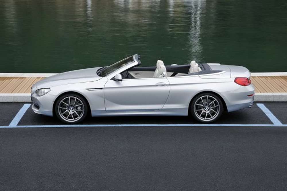Новая BMW 6-Series без крыши попалась на глаза фотографам
