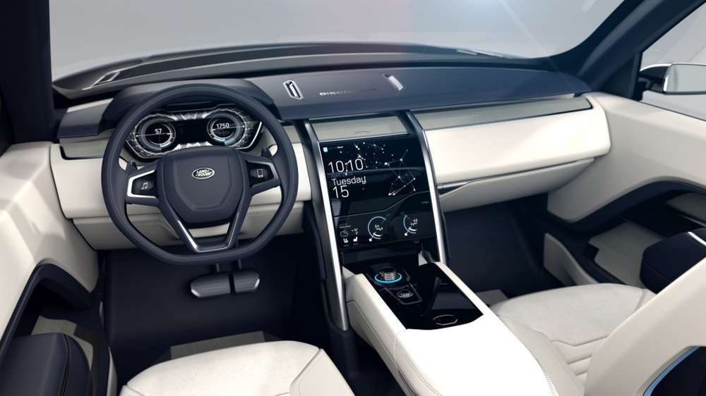 Компания Land Rover рассекретила интерьер Discovery Sport