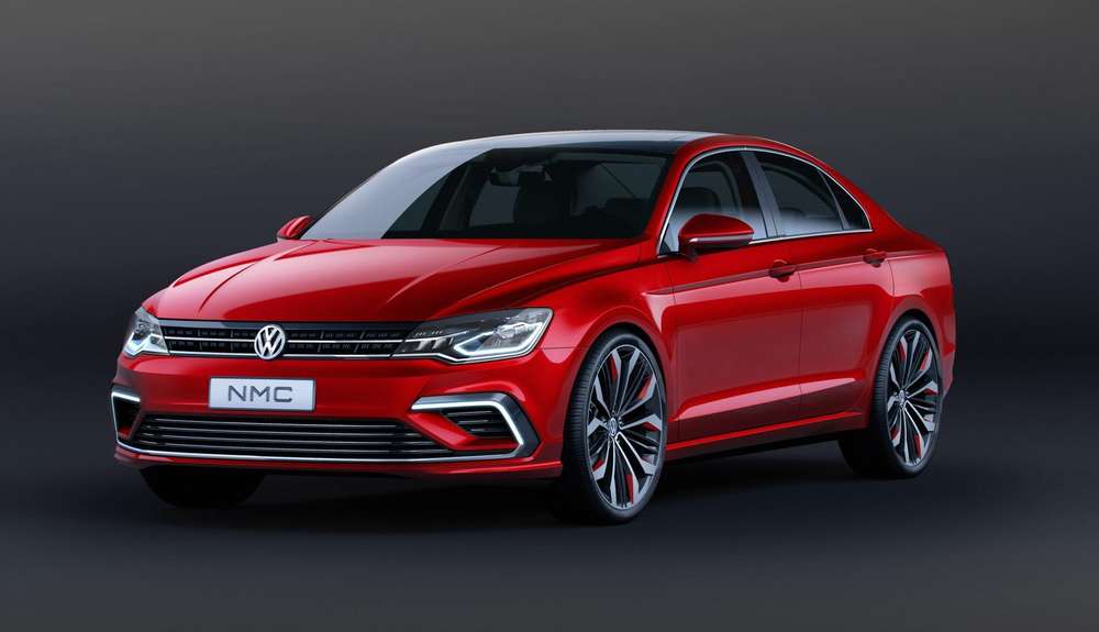 Рассекречен новый седан Volkswagen NMC