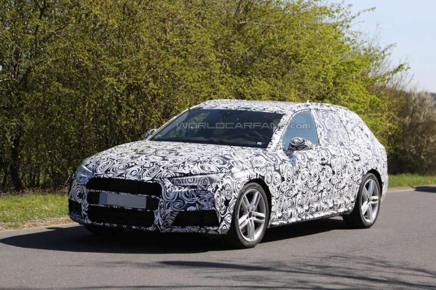 Audi тестирует новое поколение S4 на Нюрбургринге