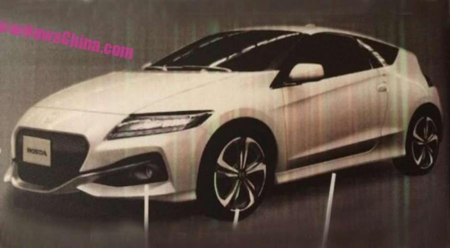 В Сети появились фото рестайлинговой Honda CR-Z