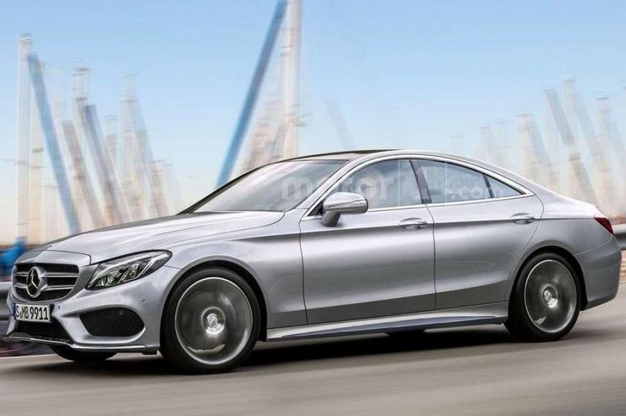 В Сети опубликован рендер 4-дверного купе Mercedes CLC