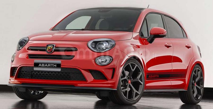В Сети опубликован рендер кроссовера Abarth 500X