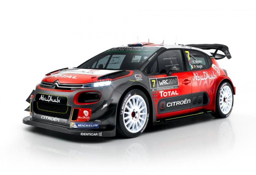 Citroen представила новую машину C3 WRC 2017