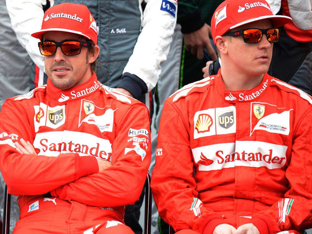 В Ferrari продлили контракты Райкконена и Алонсо на 2015 год