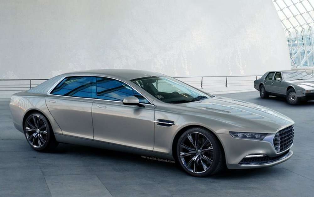 Большой седан Aston Martin сфотографировали без камуфляжа