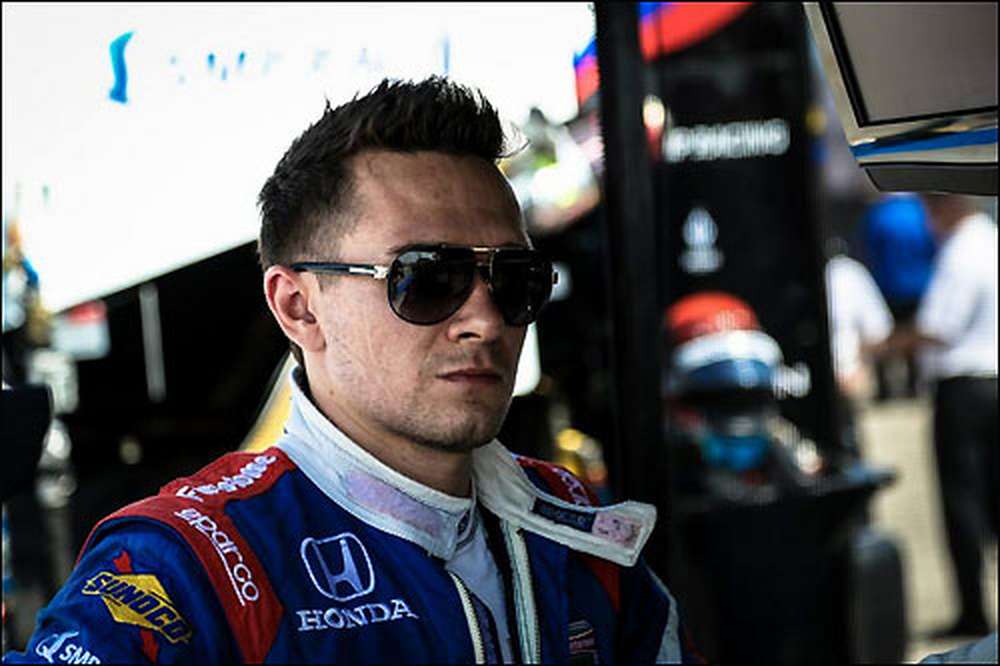 Михаил Алёшин в госпитале после аварии на Auto Club Speedway