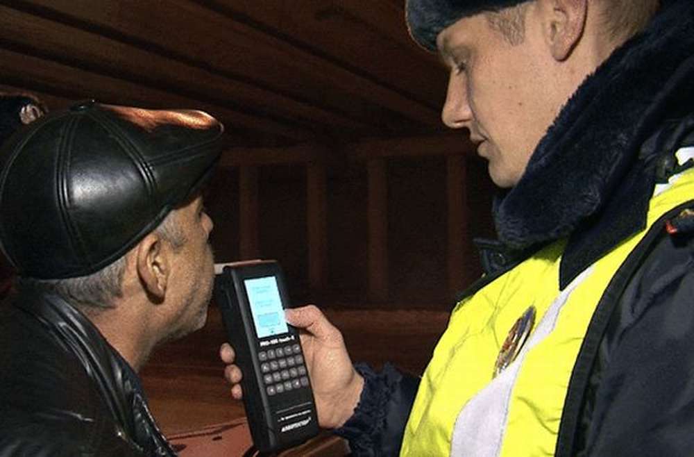 В Акмолинской области в минувшие выходные задержано 55 пьяных водителей