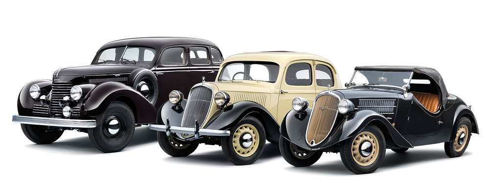 Три легендарные модели Skoda празднуют 80-летие