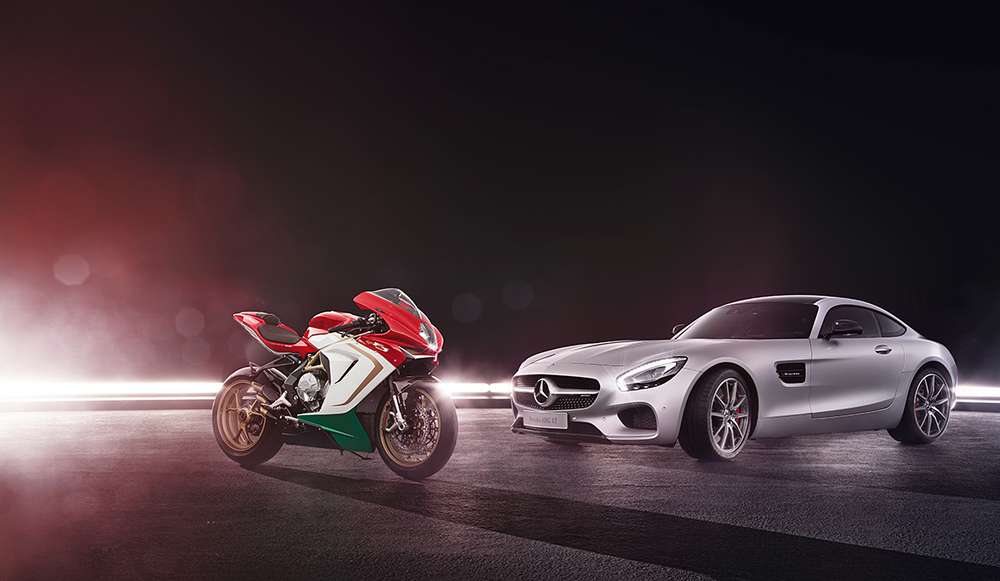 РњРѕС‚РѕС†РёРєР» РѕС‚ Mercedes AMG Р MV Agusta