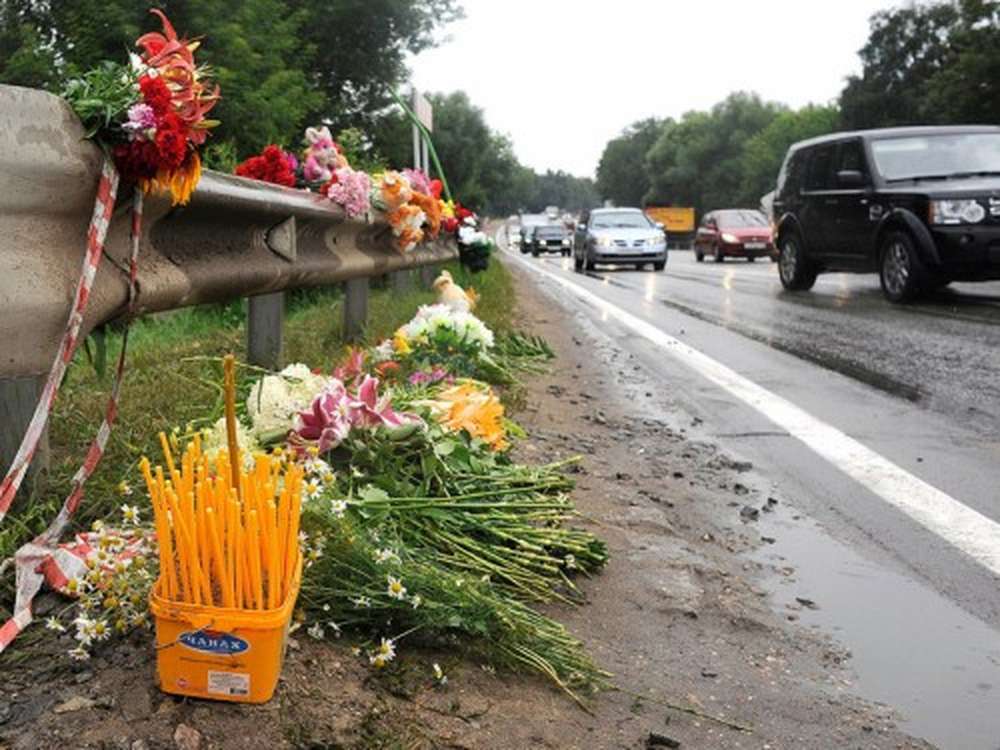 За 10 месяцев на дорогах России погибли более 22 тысяч человек