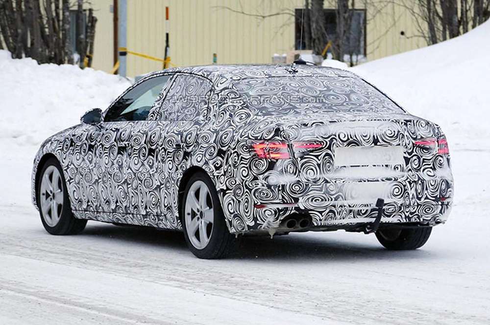 Audi продолжает тестировать новый A4