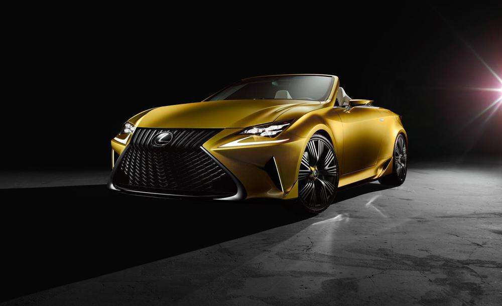 Кабриолет Lexus LF-C2 Concept обзавелся новым тизером