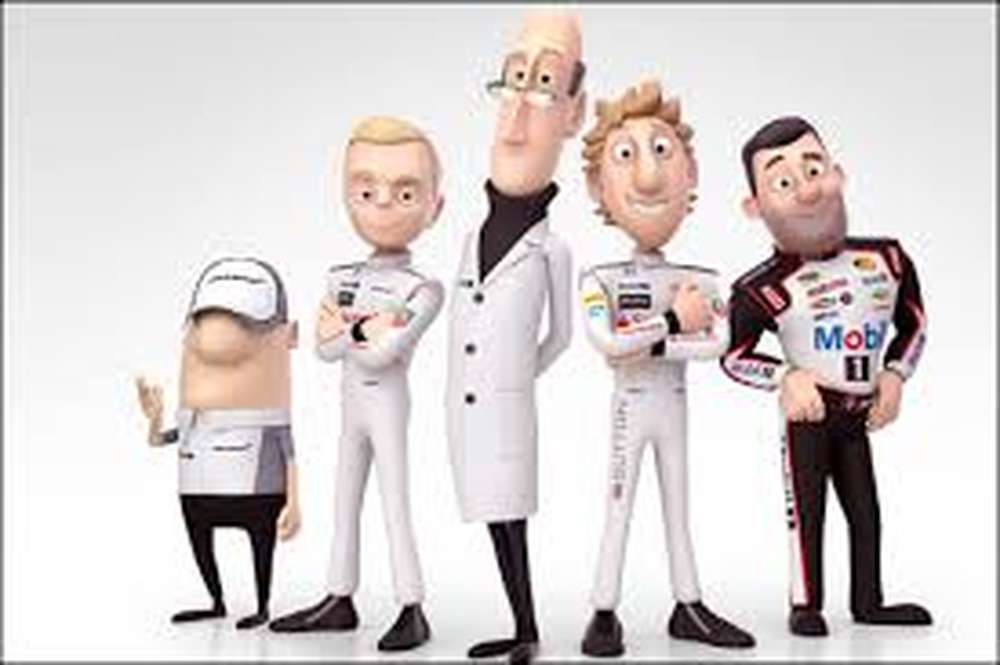 Tooned и Mobil 1 – русский вариант мультфильма