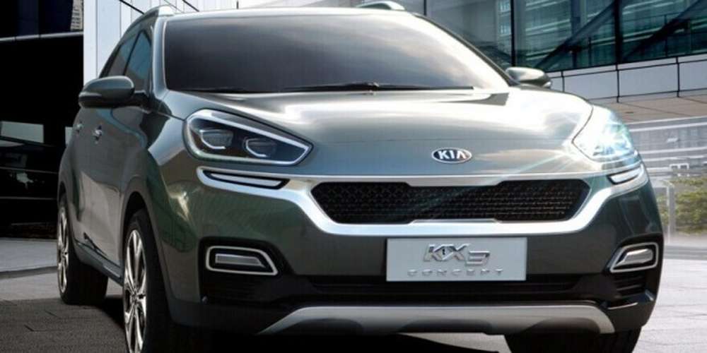 Опубликованы первые фотографии нового кросс-концепта Kia KX3