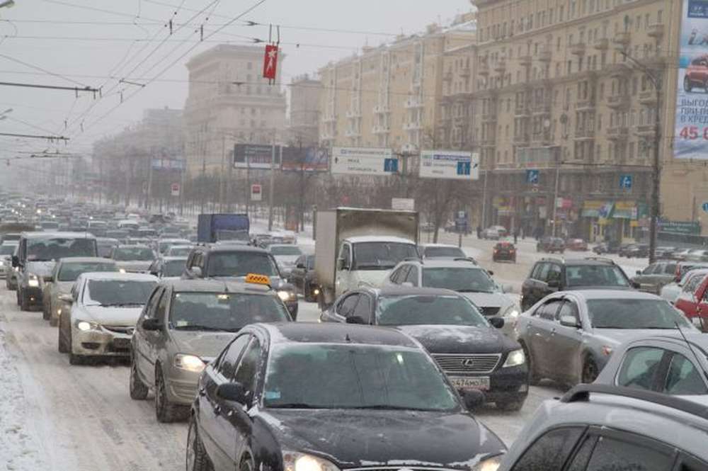 Перед Новым годом загруженность дорог в Москве возрастет на 30%