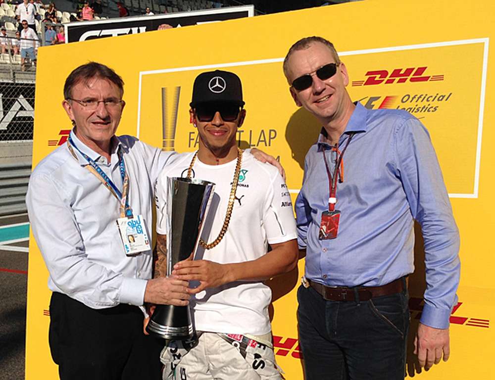 Льюис Хэмилтон получил приз DHL
