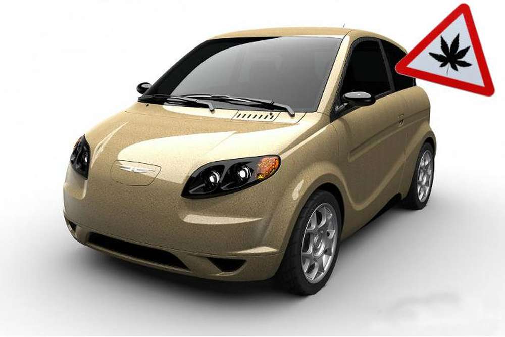 Автомобиль из конопли колесит по просторам Канады